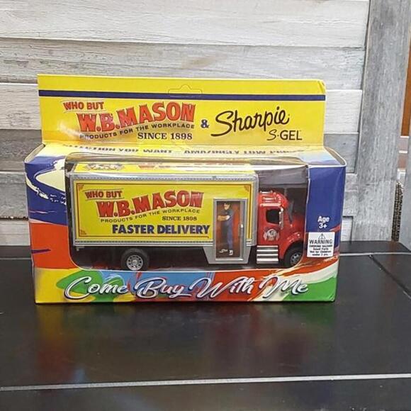 WB Mason & Sharpie S-Gel Delivery Truck Collectors Toy - Picture 1 of 10